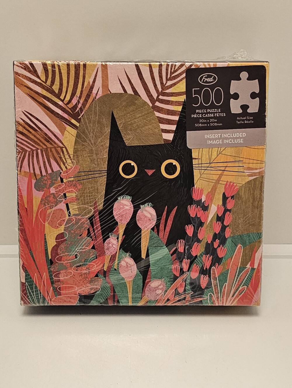 Fred Black Cat 500 Piece Puzzle